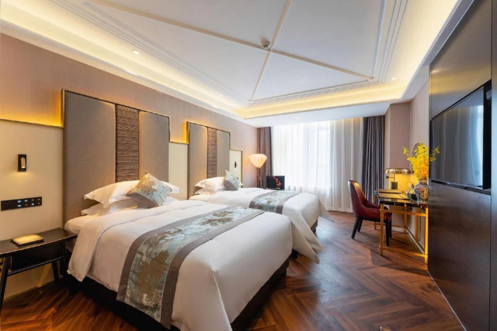 Metropolo Hotel Hefei Baohe Wandabao Park Metro Station Kültér fotó